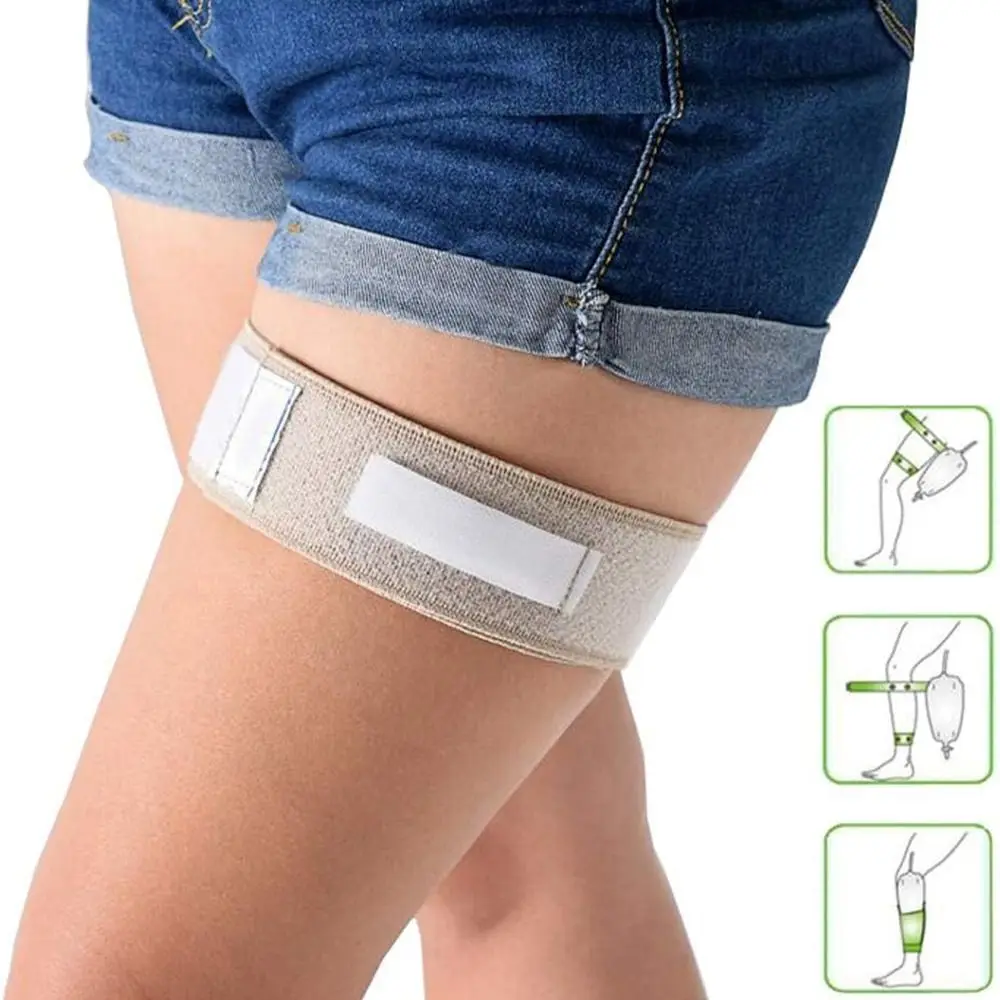 Catheter Leg Strap Catheter Holder Urine Drainage Bag Leg Band Urinary Legband Holder Catheter Tube Holder