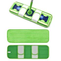 Almofada de esfregão lavável reutilizável para swiffer sweeper, almofada de limpeza úmida e seca, pano lavável, ferramentas de limpeza doméstica, XL