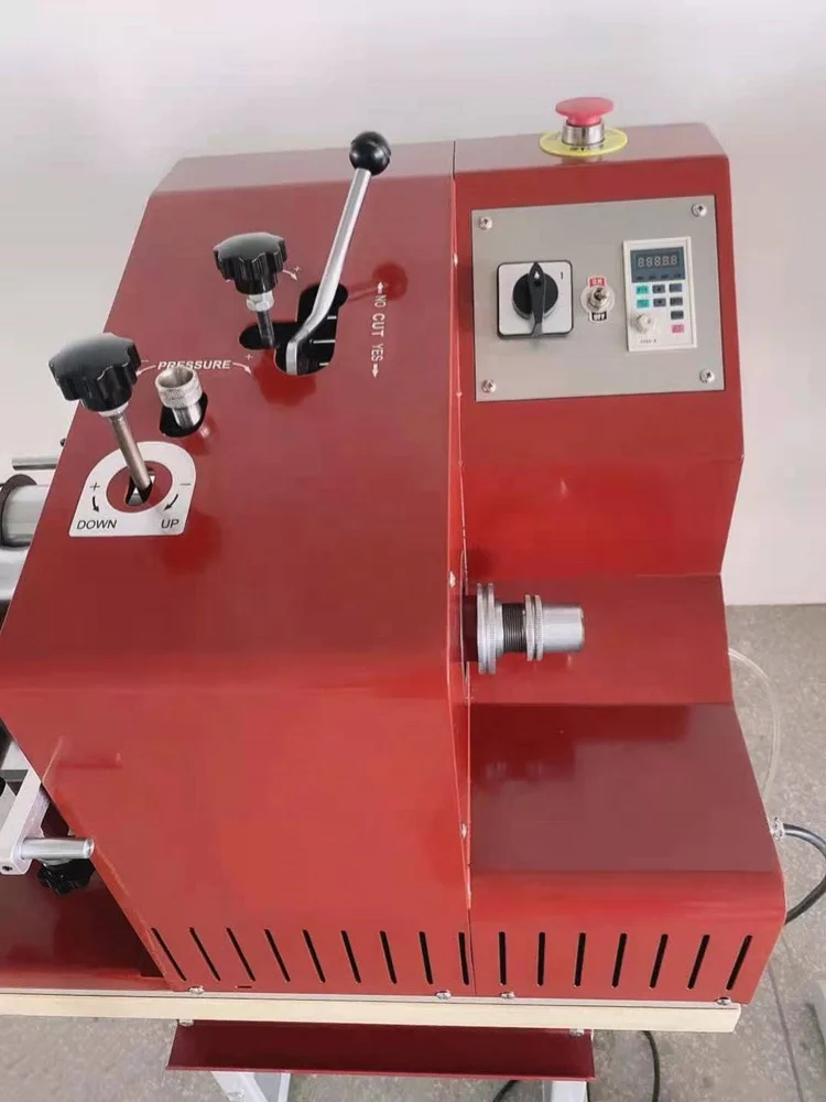 YH-70  Leather  Belt Production Machinery 2 in 1 Laminating and Edges Cutting Trimming Machine