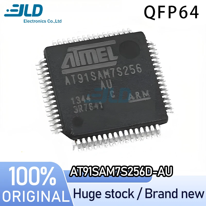 (3-10piece) 100% New AT91SAM7S256D-AU QFP64 Chipset Professional one-stop ordering  Adequate stock Chip Electronics