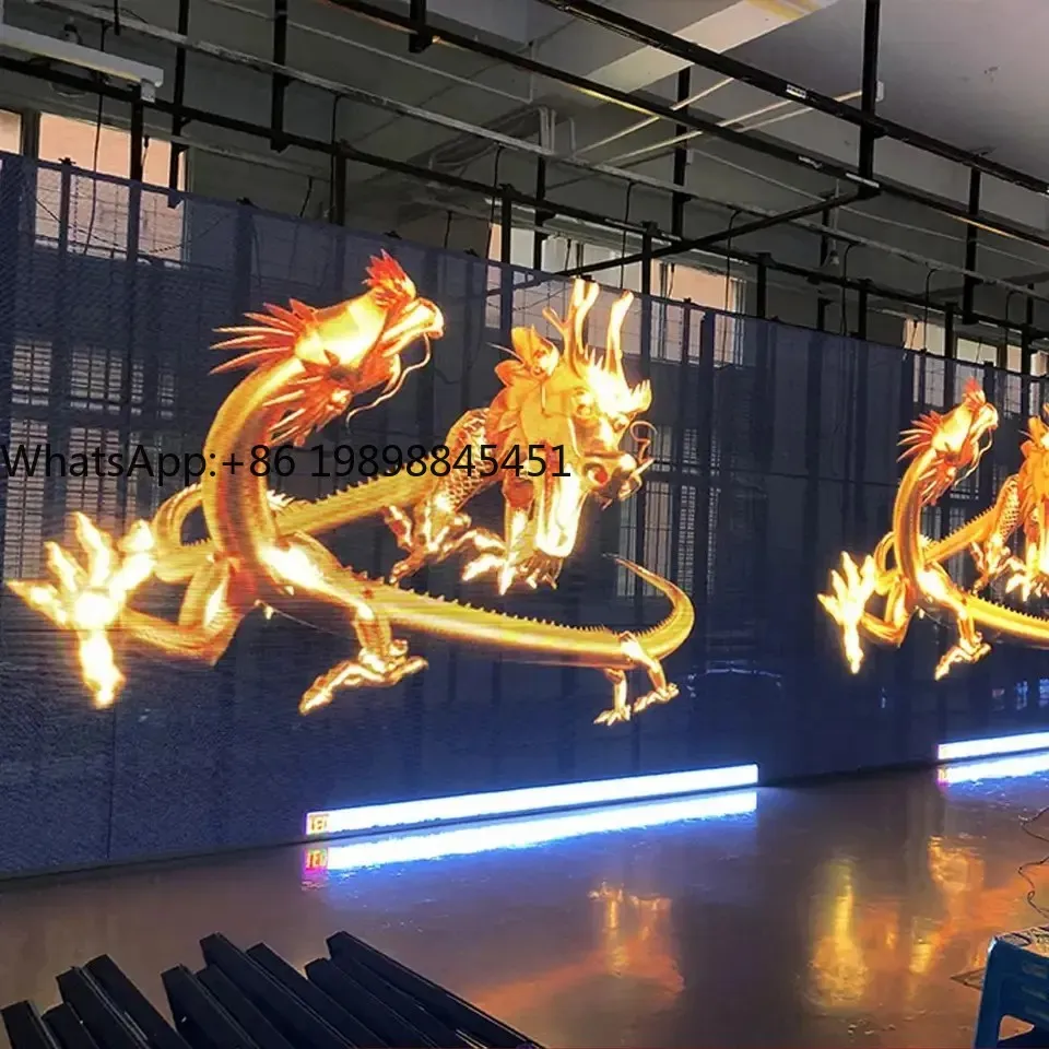 

Indoor Use Strong Structure Digital Signage Video Advertising Car Media Elevator Curtain Wall Transparent Display Screen