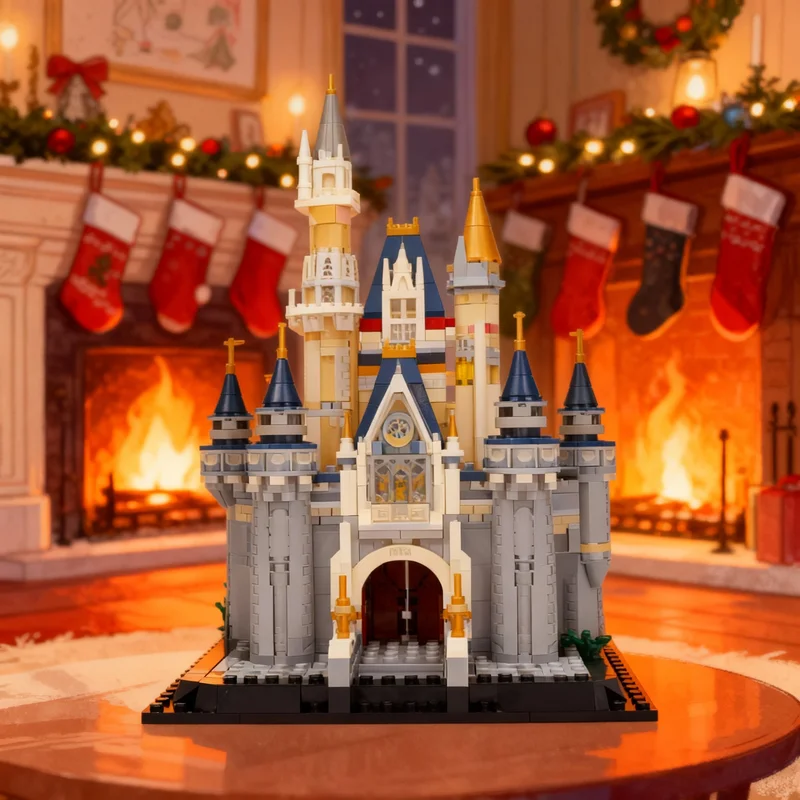 

1430pcs MOC Castle Castlescape Minifigure Diorama Model Building Blocks Construction Toy Christmas Gift Idea Education Brick