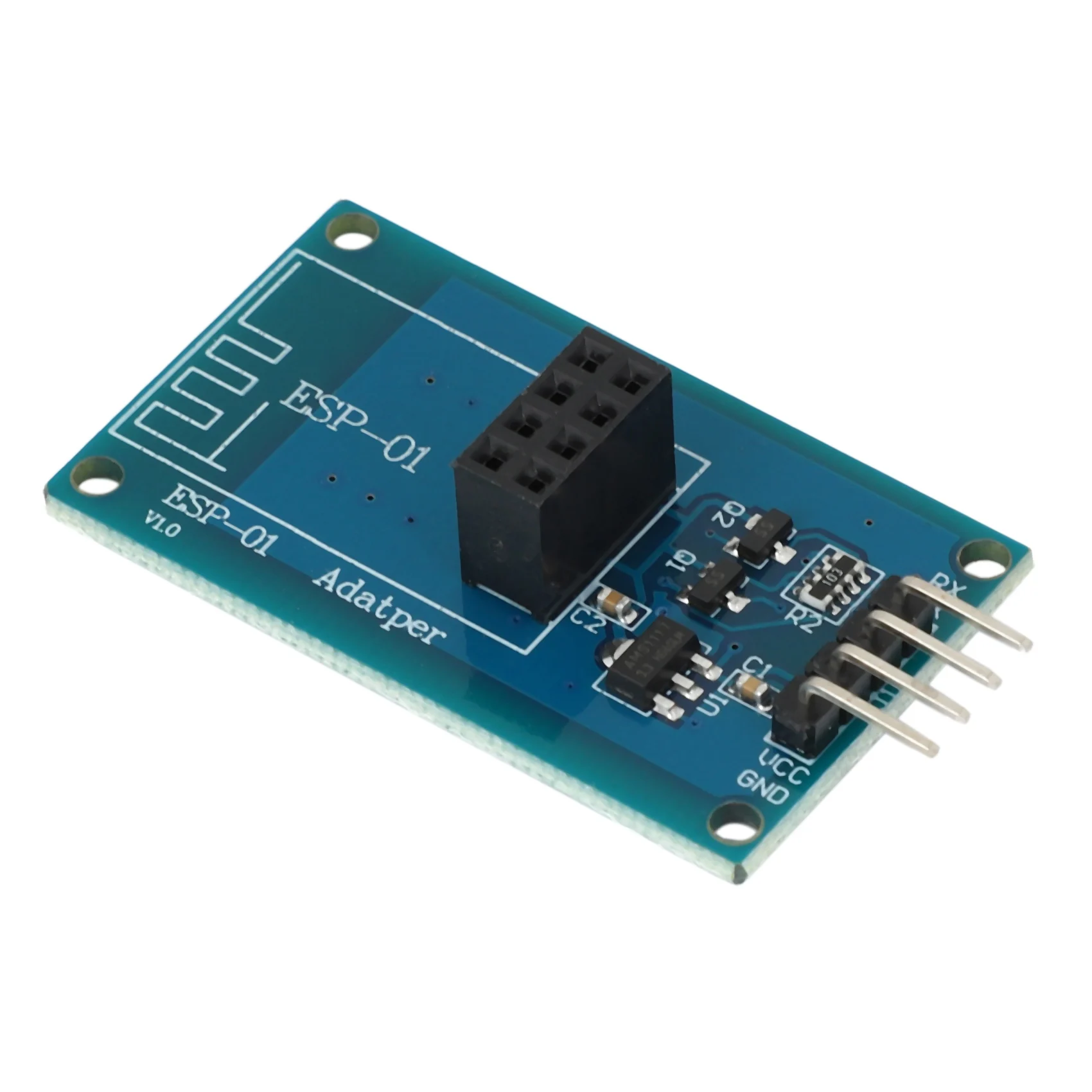 ESP-01 Serial WiFi Wireless Adapter Module 3.3V 5V Esp01 Breakout PCB for Arduino