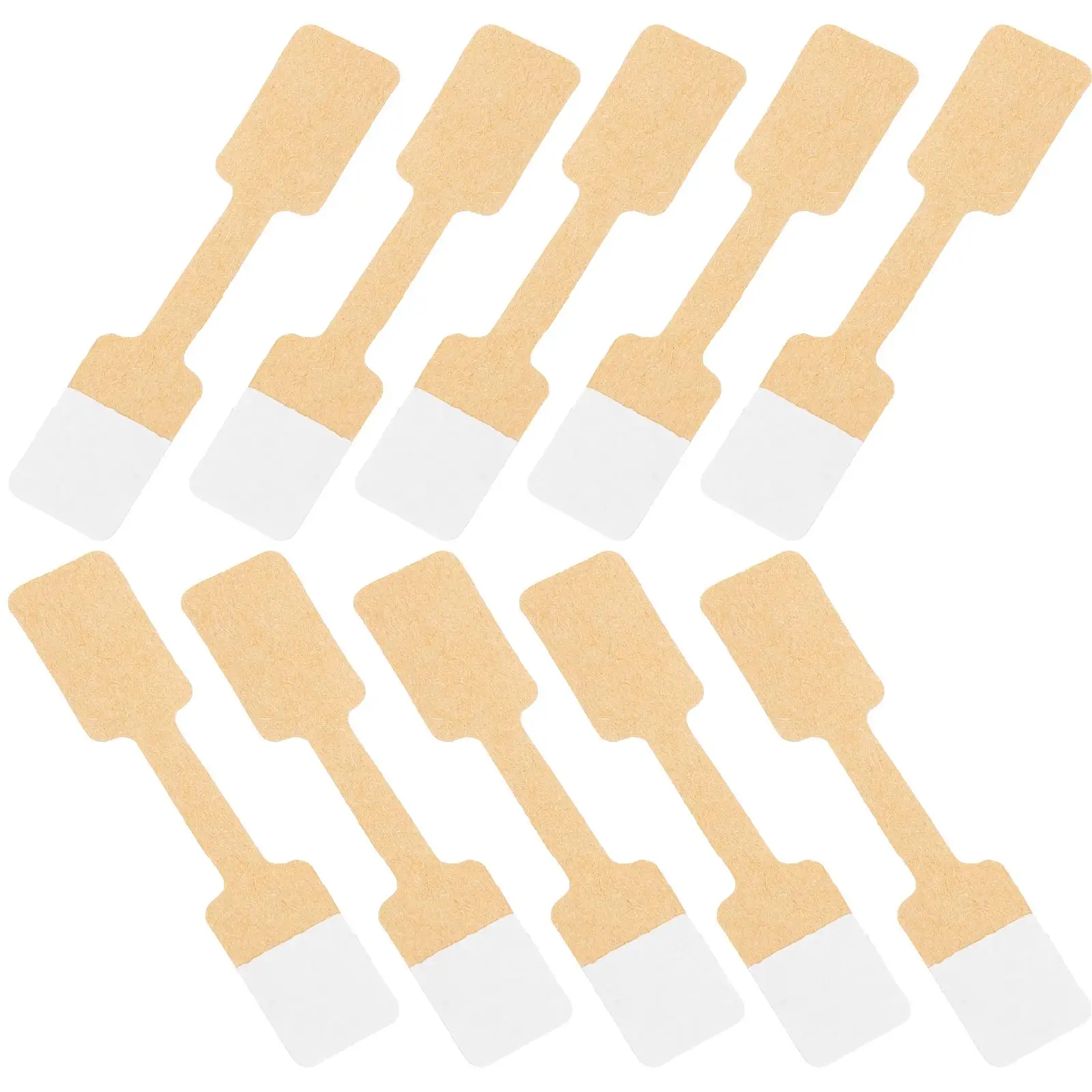 100 Pcs Jewelry Label Stickers Tabs Handwriting Tags DIY Labels Practical Ring Adhesive Price Paper Hanging