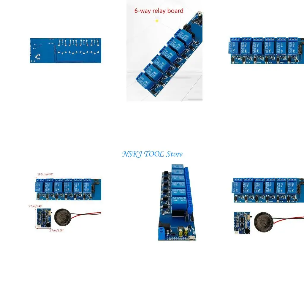 

L8RC Upgraded 6 Channel Module Board Voice Recognition Module Lightweight Board
