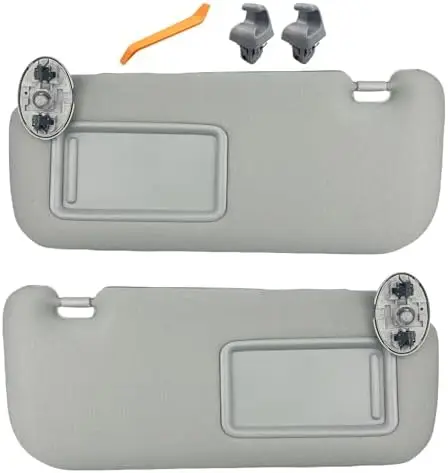 

Пара солнцезащитных козырьков с зеркалом для Corolla 2009-2013 - серые