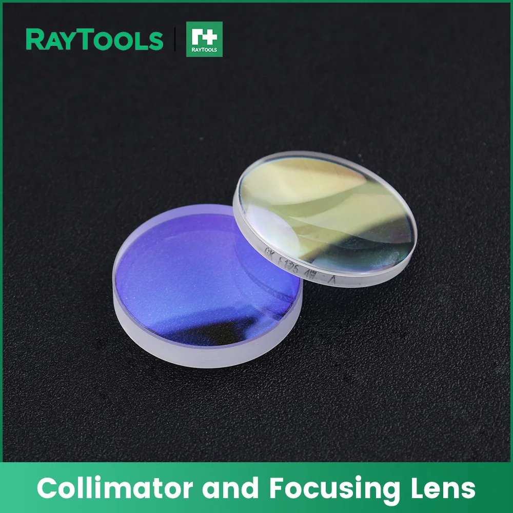Raytools Focusing Lens D28 D30 D37 F100 F150 F200 Laser Collimator Lens Glass for Raytools BT240 BM110 BM111 Laser Cutting Head