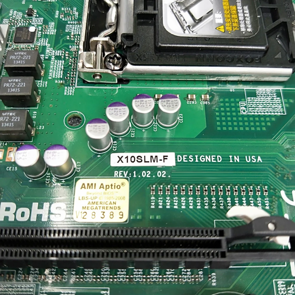 X10SLM-F For Supermicro Motherboard E3-1200 v3/v4 4th Gen. Core i3 LGA1150 DDR3 4 USB 3.0 (1 Type-A 2+1 via Header)