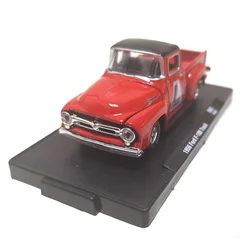 Diecast Alloy 1:64 Scale 1956 Ford F100 Pickup Truck Cars Model Adult Classics Collection Toys Souvenir Gifts Static Display