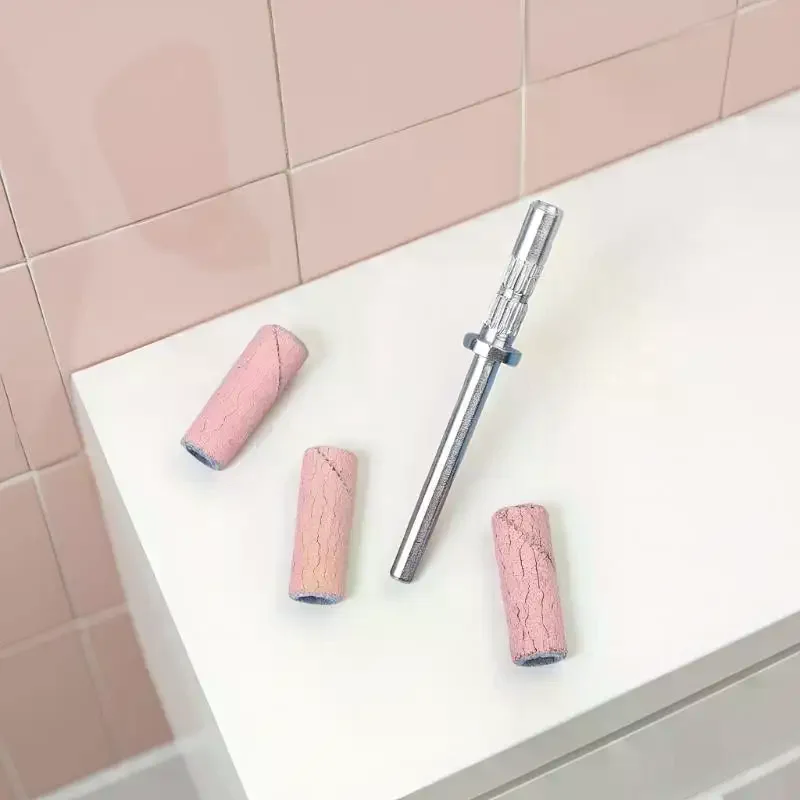 

3.1mm 80pcs Mini Nail Sanding Bands Electric Machine Nail Drill Bits Acrylic Polish Remover Files Nails Accessory Tool