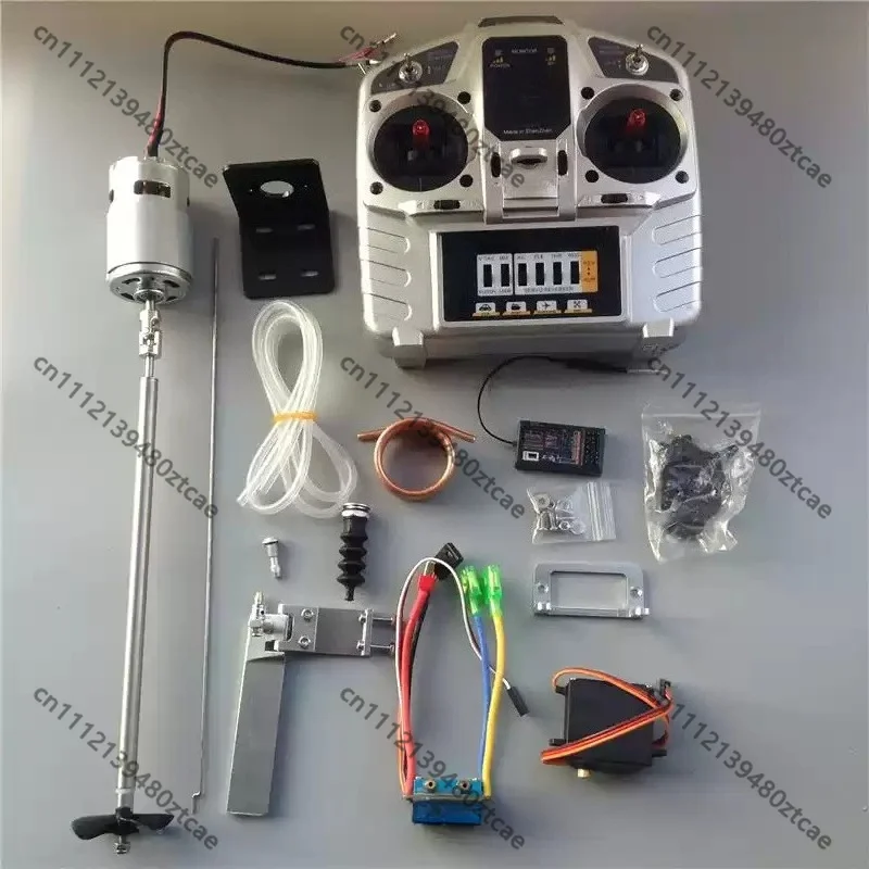 Complete RC Boat Kit For Bait Casting Net Pulling 500M Remote Controller 775 Motor 480A ESC