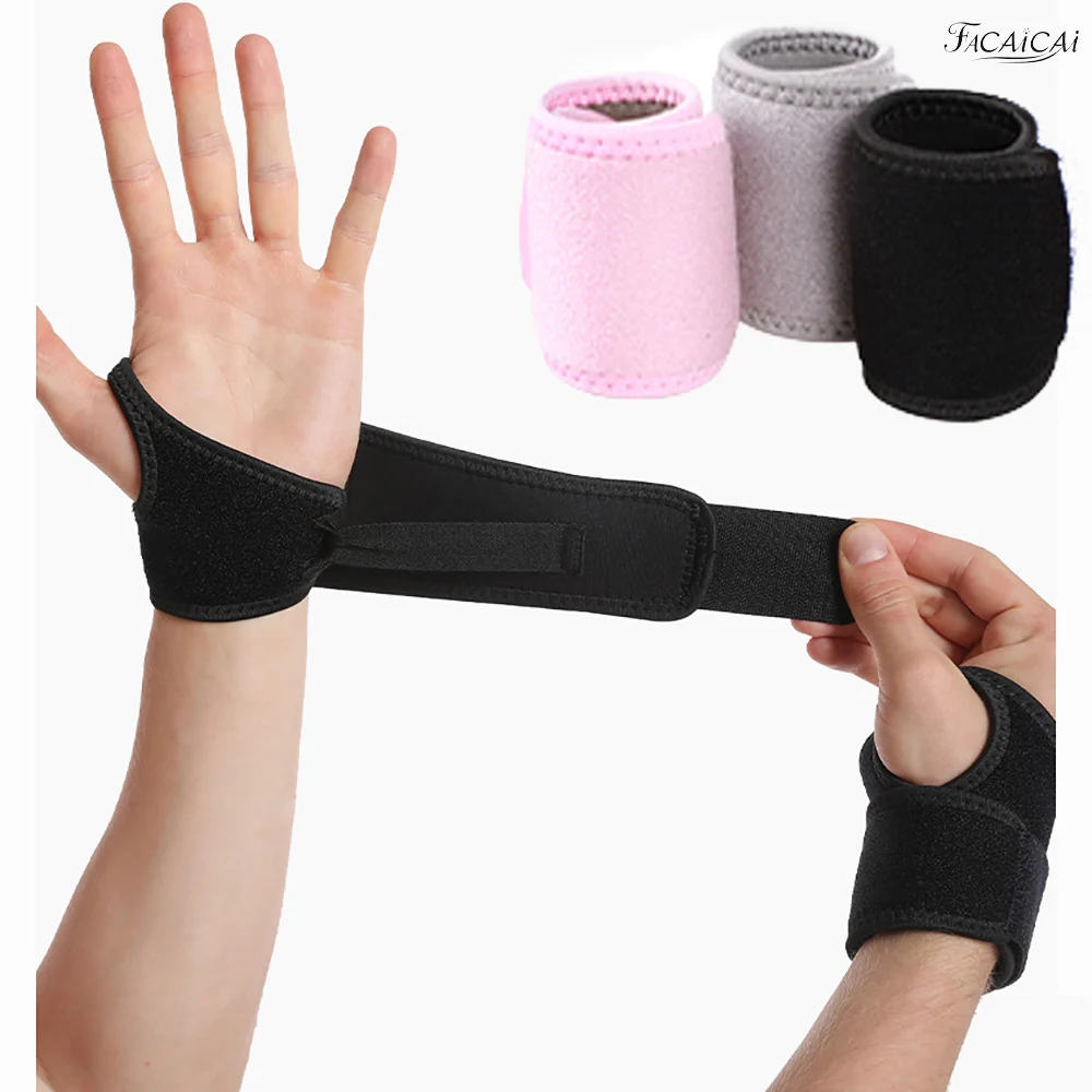 Wrist Support Brace For Carpal Tunnel Support, Splint Brace -Night Support for Women Men-Right & Left hands (Single)