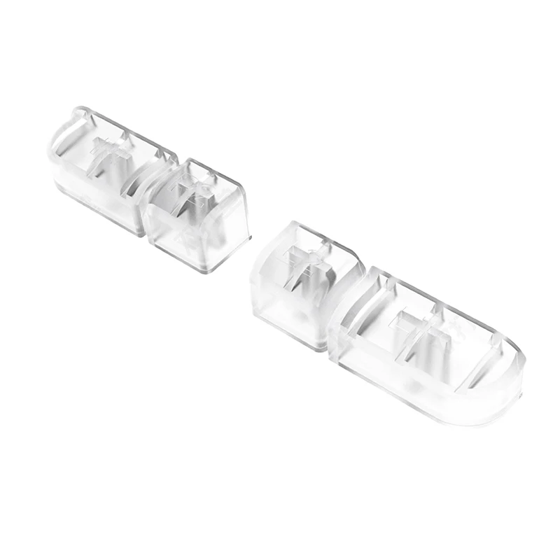 Accesorio para juegos: juego de teclas transparentes y reemplazo combinado para TRIMUI BRICK