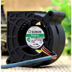 Original CPU Fan for SUNON GB1245PKV1-8AY 12V 0.5W 3-wire Turbo Projector Silent Cooling Fan