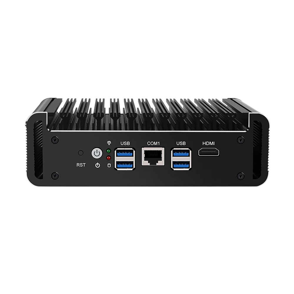 HUNSN Micro Firewall Appliance,Mini PC,pFsense Plus,RJ17,Mikrotik,OPNsense,Intel Core I5/I7,VPN,Router PC,AES-NI,6LAN,COM,HD,Sim