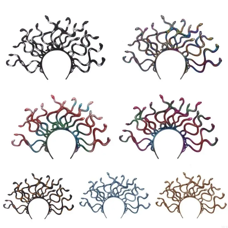 

N0PE Универсальная древняя тематическая повязка для волос Уникальные головные уборы для свадьбы на Хэллоуин