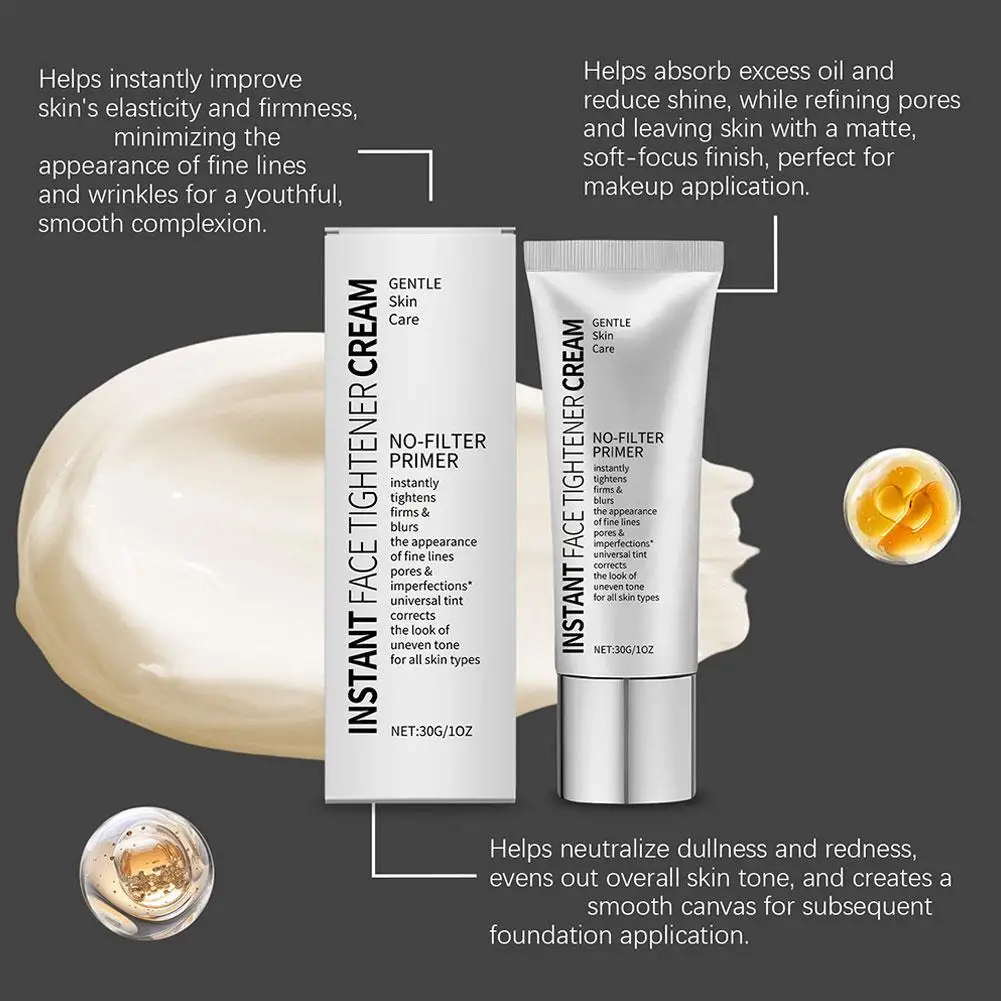 インビジブル ポア メイクアップ ローション 30g コンシーラー 肌を滑らかにし、肌を明るくし、瞬時に顔を引き締め、自然なファンデーションメイクを実現