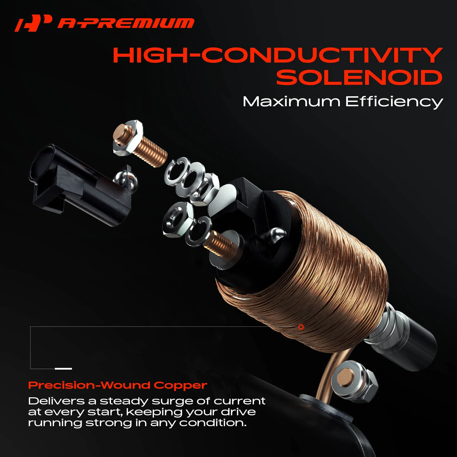 A-Premium Starter Motor for Saturn Astra 2008-2009