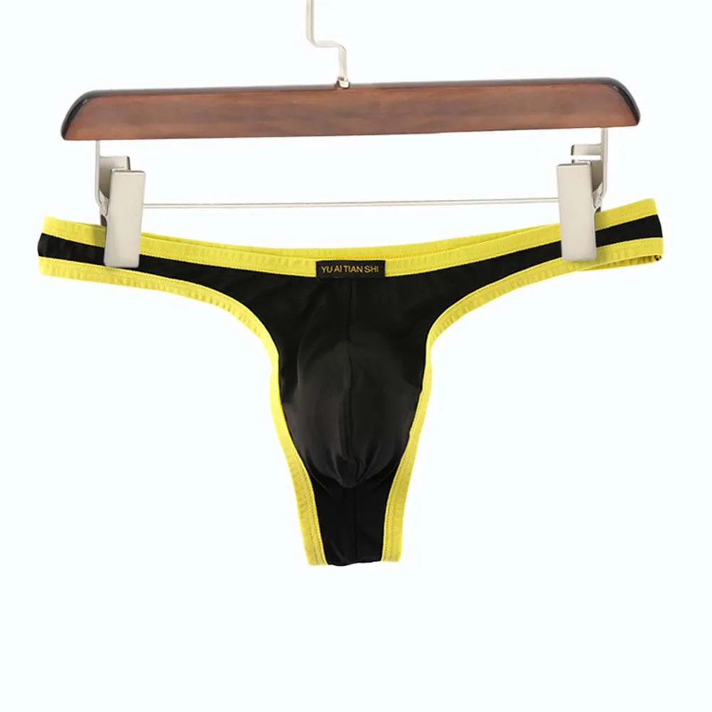 

Comfortable Thong Breathable G-String Intimate Wear Brand New Condition Classic Style Thong Color Matching Design