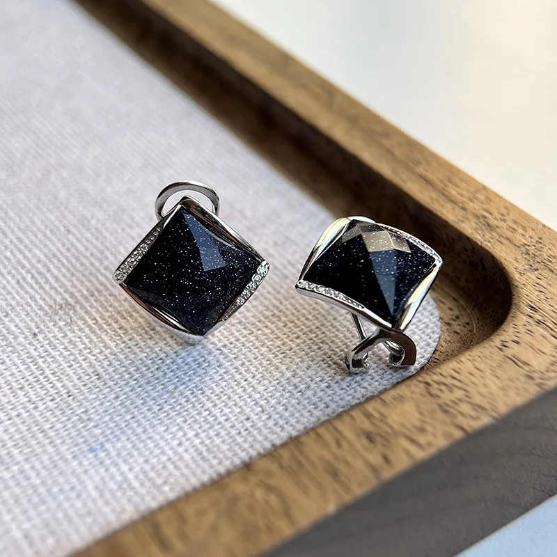 silver-earrings-with-purple-quartz-sand-square-geometric-cut-for-women-faionable-s925-pure-silver-faion-jewelry