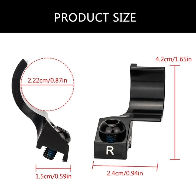 yunyun Integrator Adaptor Pemindah Sepeda, Pemindah Pemicu Sepeda Konektor Pemindah Rem Pengganti Adaptor Terintegrasi