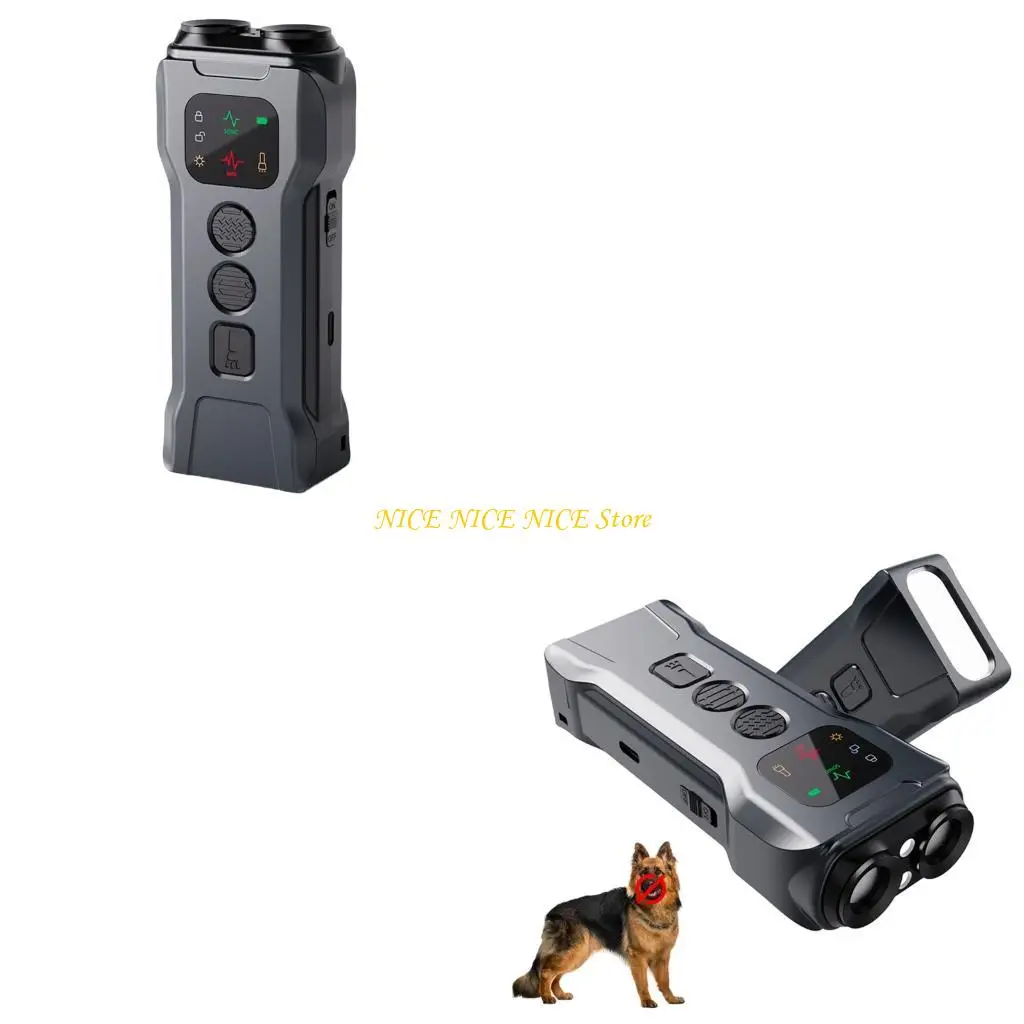 

Long distances Ultrasonic Dog Bark Controller Dog Preventive Tool for Outdoor Use