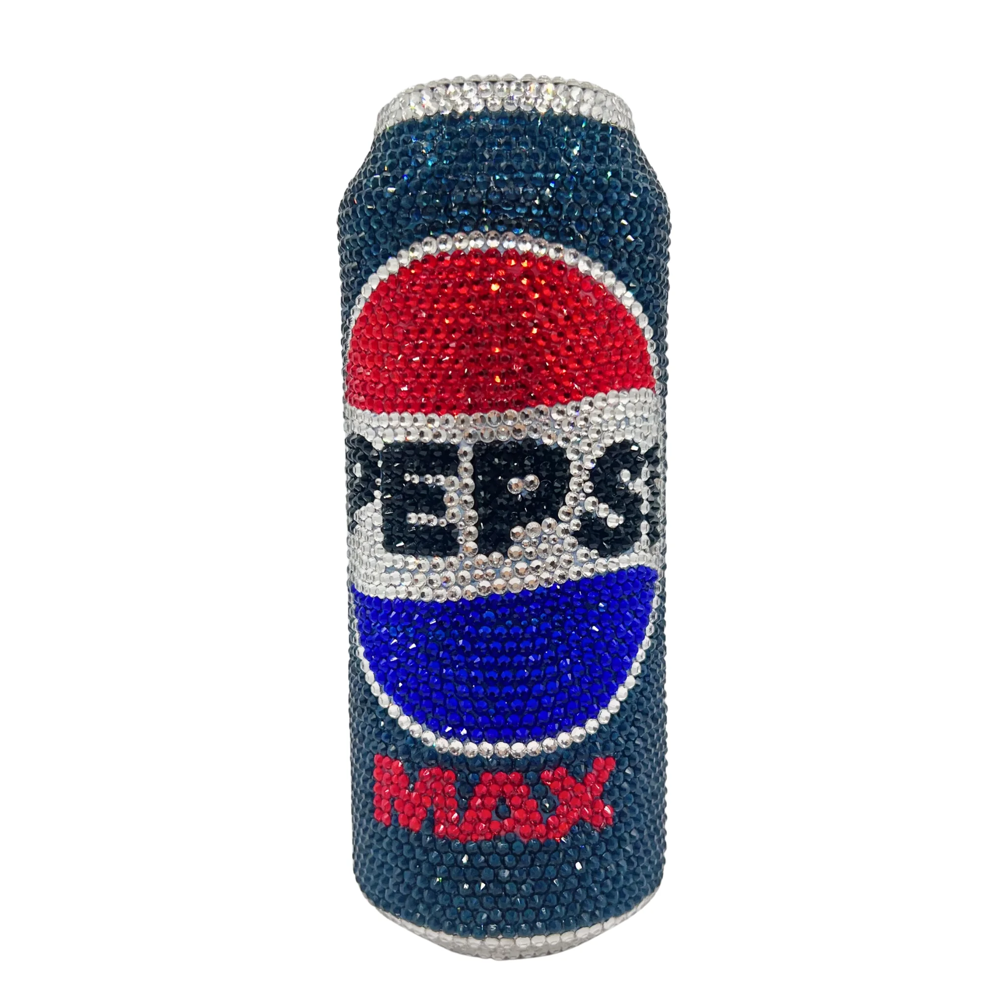 

Coca-Cola Bottle Base Crystal Clutch, Retro Pop Art Evening Bag for Women. OEM Custom Novelty Purse, Low MOQ Wholesale from Fact