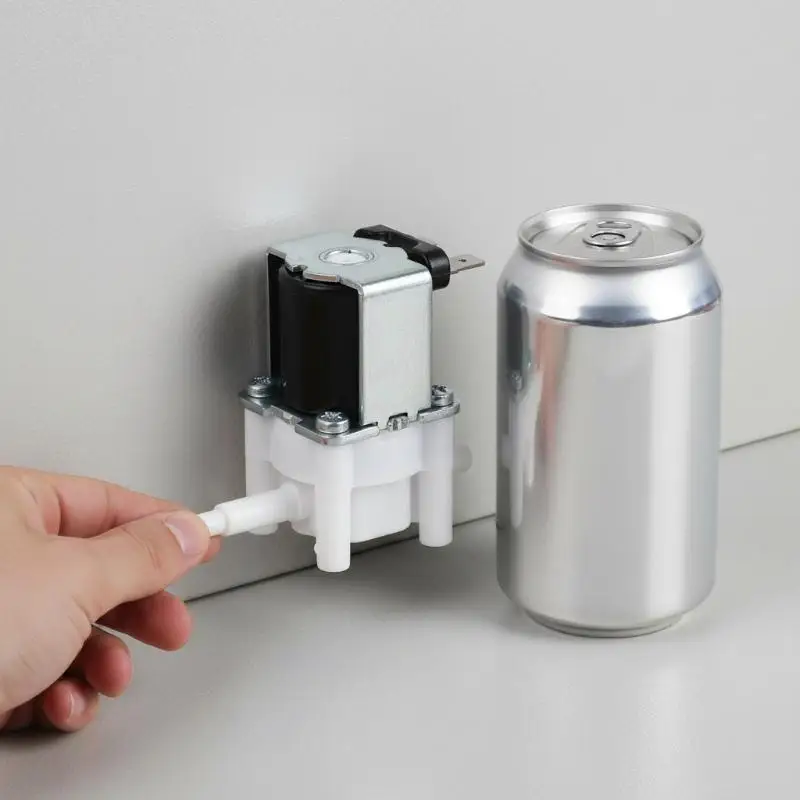 Multi Voltage Electric Plastic Solenoid Valve DC12V-48V AC110V/220V 1/4