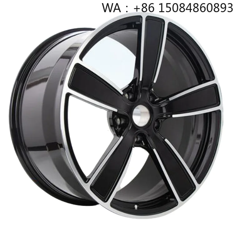 

High end customized wheel hub, Black Silver Refit Forged Rim, 14 Inch personalized lightweight passenger car upgrade auto parts