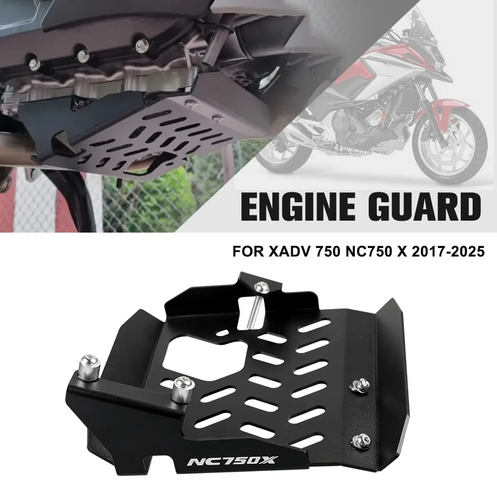 

For HONDA X-ADV 750 NC-750X XADV 750 NC750 X 2017-2020-2024 2025 New Motorcycle Skid Plate Engine Guard Chassis Protection Cover