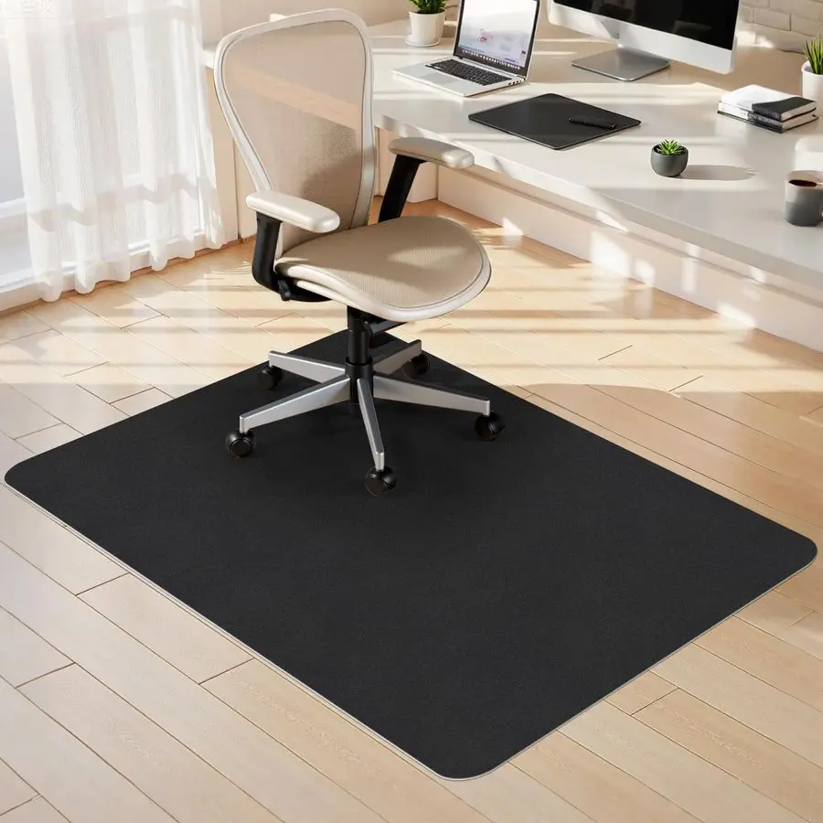 

Office Chair Mat for Hardwood Floor,Slip Resistant Floor Mat for Office Computer Gaming Chair,Heavy Duty Floor Protector for Ro