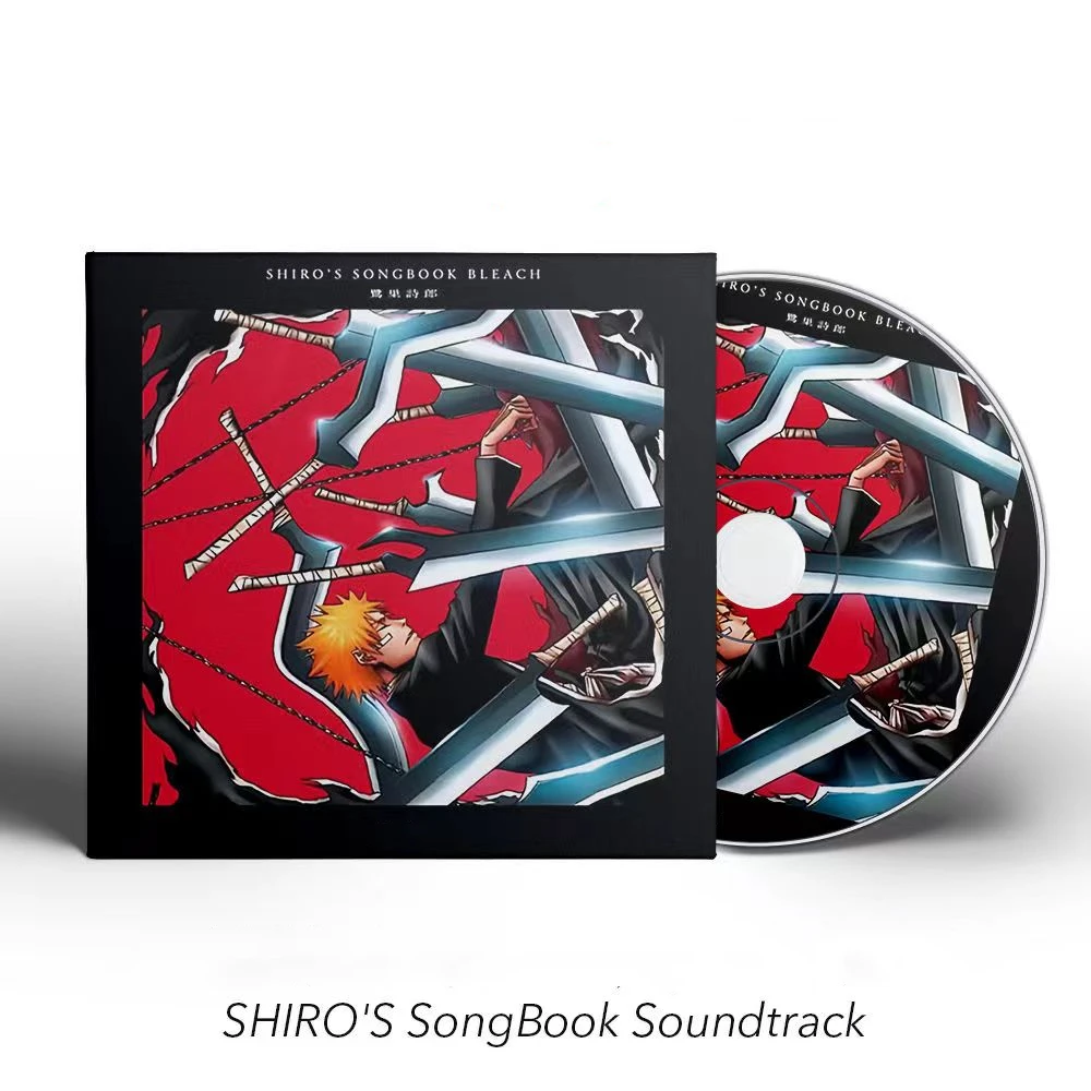 Caja de música de Anime BLEACH Sagisu Shiro, Álbum de Música de mil años, Guerra de la sangre, OST, Cosplay, Walkman, colección de cajas de sonido de coche