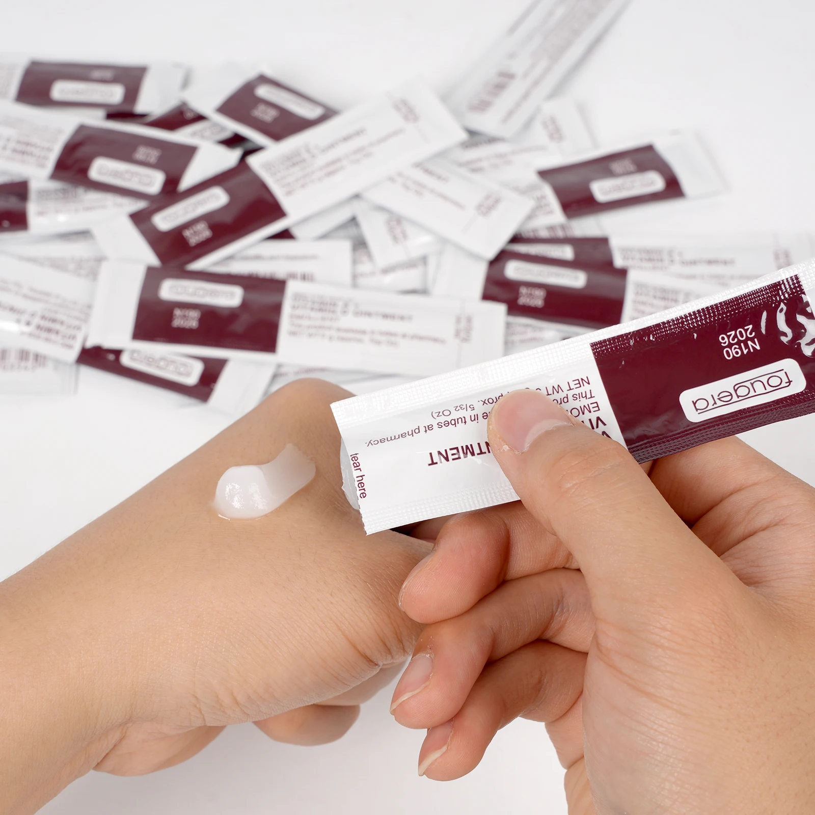 100/50/30/10 шт. крем для ухода за татуировками Fougera витамин A & D мазь для татуировки против шрамов гель для перманентного макияжа лечебный гель