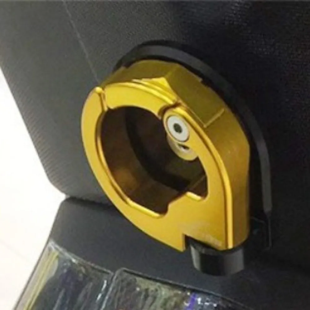 Rotating Motorcycle Hook Aluminum Alloy Foldable Luggage Hook Universal Multi-Functional Bag Hanger Scooter Storage
