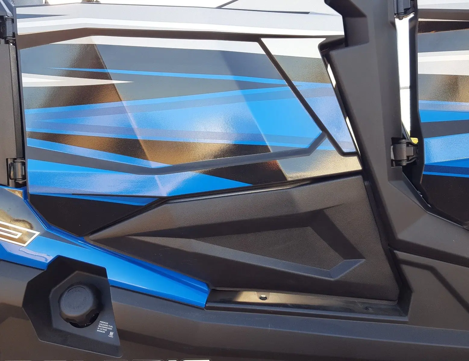 UTV Untere Türverkleidungseinsätze mit Rahmen # 2879509 Kompatibel mit Polaris RZR XP 1000 /XP Turbo/Trail S 900 2014-2023 2/4-Sitzer – Detail 10