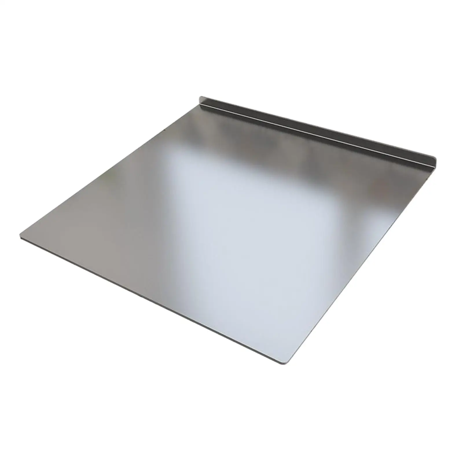 Stainless Steel Pastry Board Kneading Rolling Bread Board Sturdy Heavy Cutting Board for Kitchen Kneading Board Noodle Board
