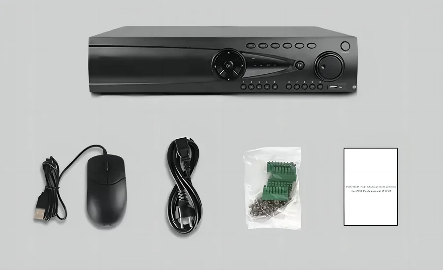 8MP 4K IP 64 canais NVR 64CH com veículo humano análise inteligente gravador de vídeo em rede registro de câmera CCTV