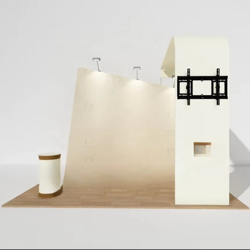 Quick Set Up Aluminum Alloy Tube Booth 10x10 Portable Standard Trade Show Booth Display Trade Show Booth