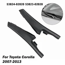 For Toyota Corolla 2007 2008 2009 2010 2011 2012 2013 Car Front Windshield Wrap Corner Trim Wiper Side Trim Cover Lid 5382402020