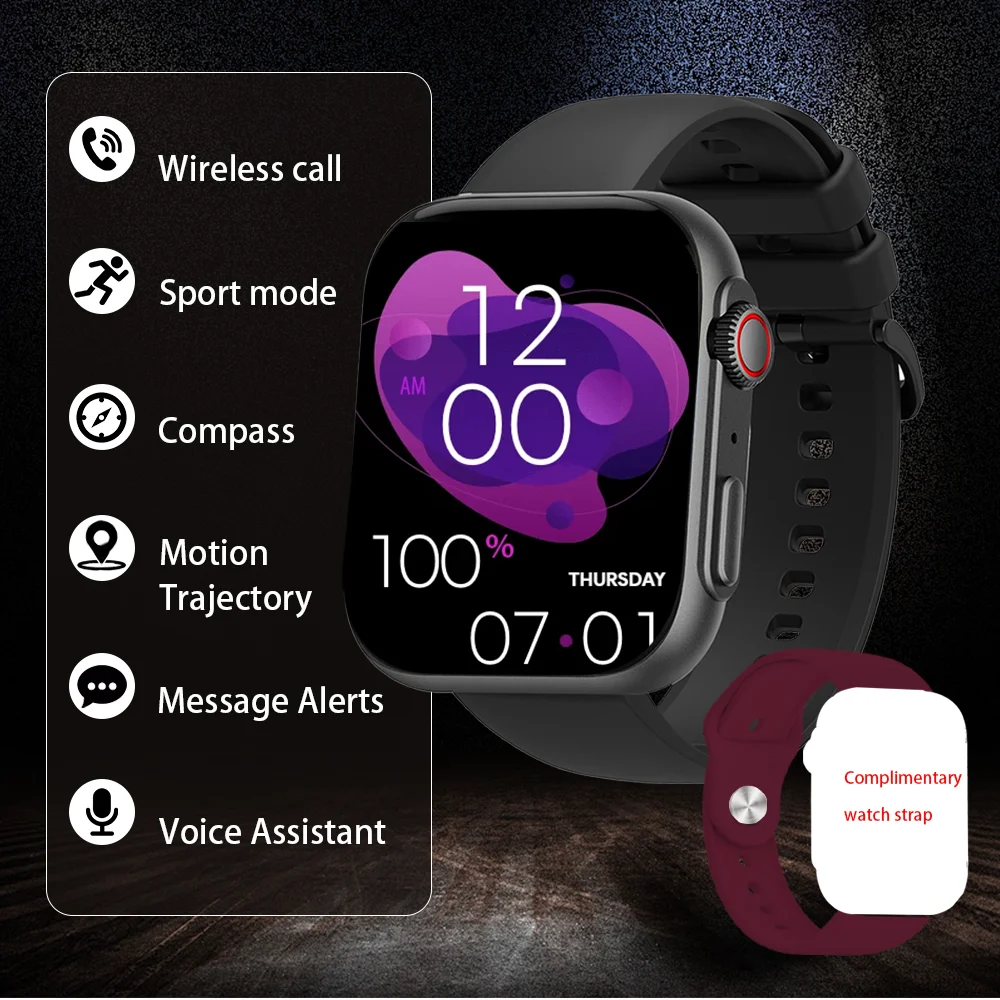 

Смарт-часы Viay, фитнес-трекер для женщин и мужчин с пульсометром, артериальным давлением, кислородным монитором, трекером сна для Android iOS