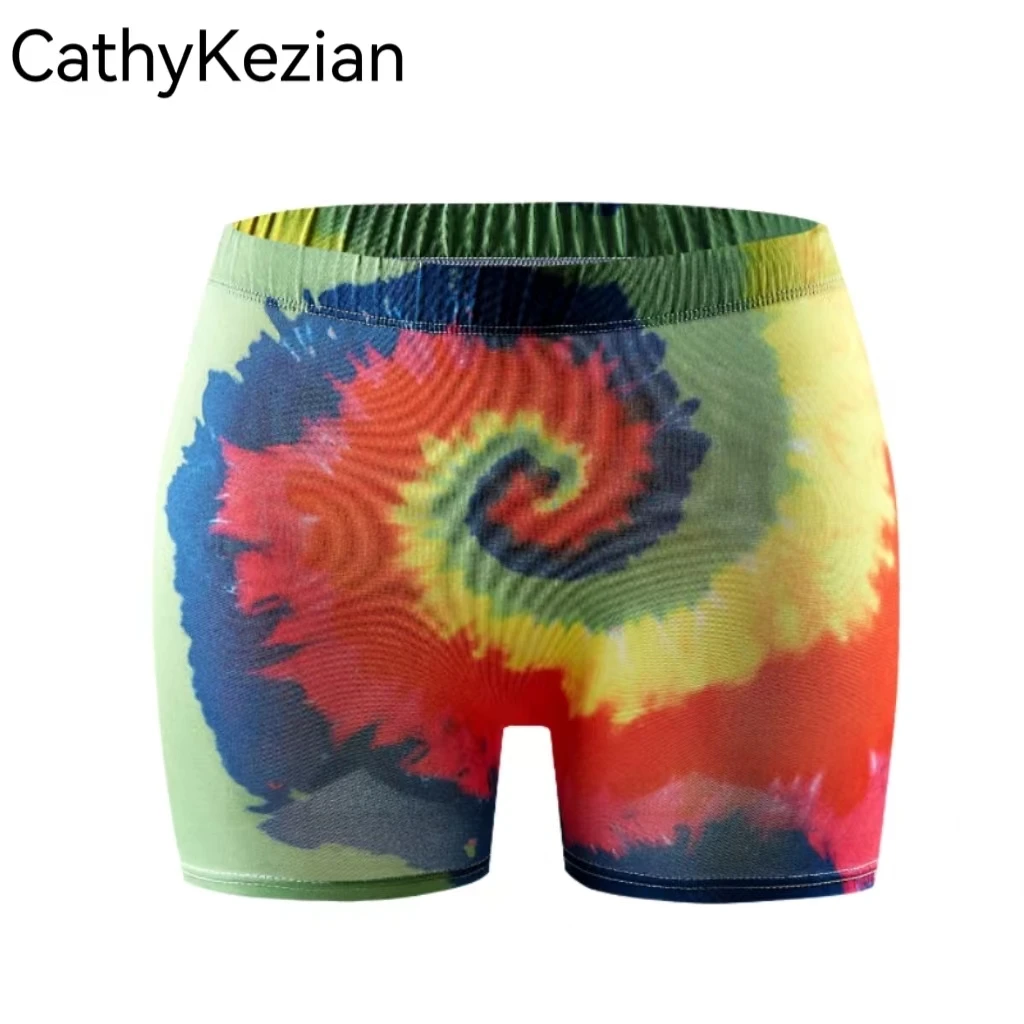 Women Shorts Sleep Bottoms Pajamas Boxers S M L Letter Printing Painted Design Casual Sports Fitness Sleep Soft Breathable