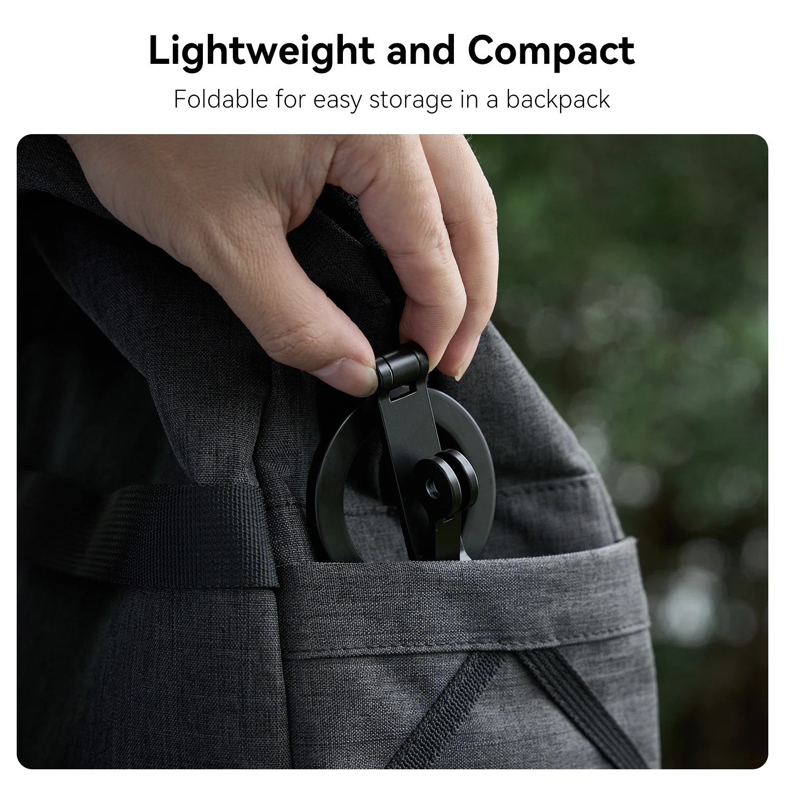 TELESIN Mobile Phone Magnetic Stand For Iphone 16 15 14 13 12 Andriod Phone Two Claw Adapter For Smart phone Magnetic mount