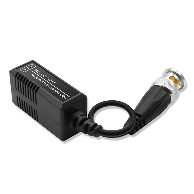 5Pairs Balun BNC Male To UTP Network Camera For HD TVI AHD Cvl Camera CCTV Video Balun BNC To CAT5 CAT6 Utppassive Video