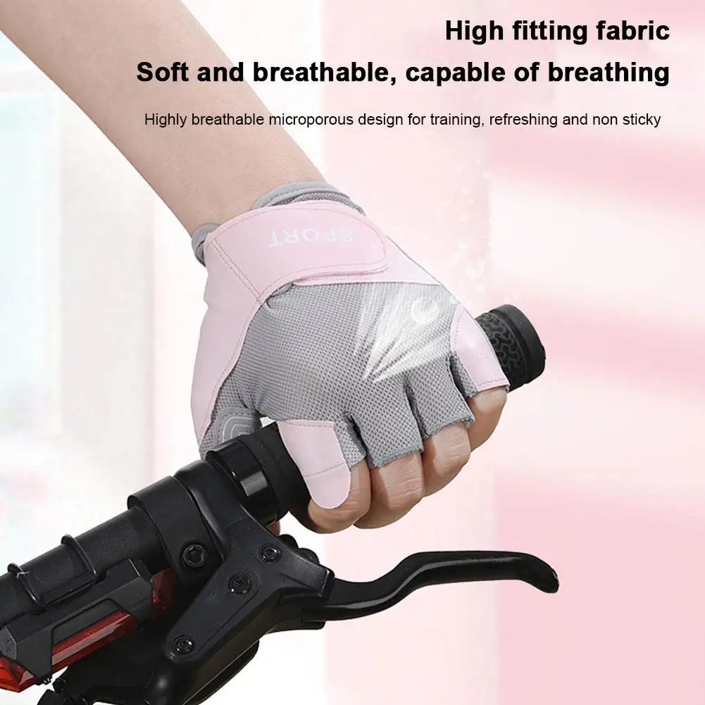 Workout Gloves With Excellent Grip Lightweight Gym Gloves For Weightlifting Cycling Exercise Training Fitness Rowing Unisex Q6j0