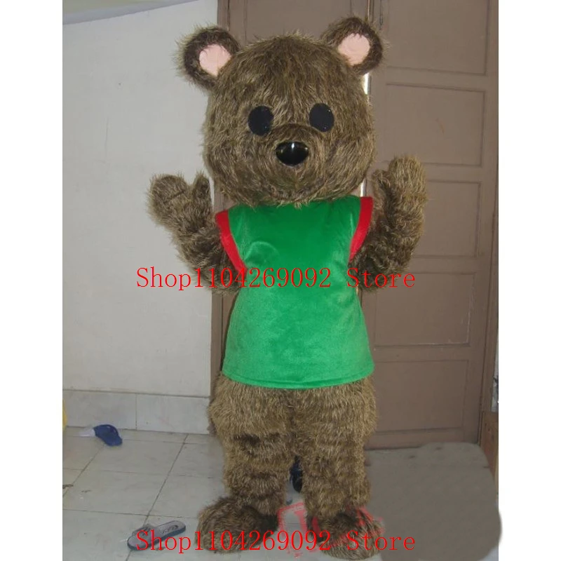 

Cartoon Animal Bear Mascot Costume Cosplay Costumer Birthday Character Party Fancy Dress Adult Suite Factory Custom sli1551