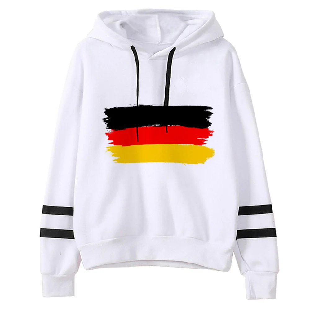 Germany hoodies women long sleeve top 90s Kawaii sweat y2k Hooded Shirt women harajuku pulls