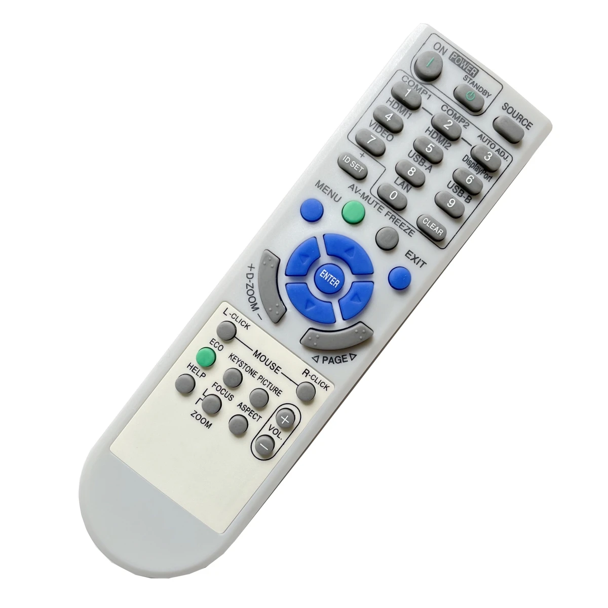 Nowy pilot do projektora Nec NP-M333XS NP-M352WS NP-M353WS NP-M362 NP-M363 NP-ME331 ME361 ME401 U321 UM301 UM351 UM352