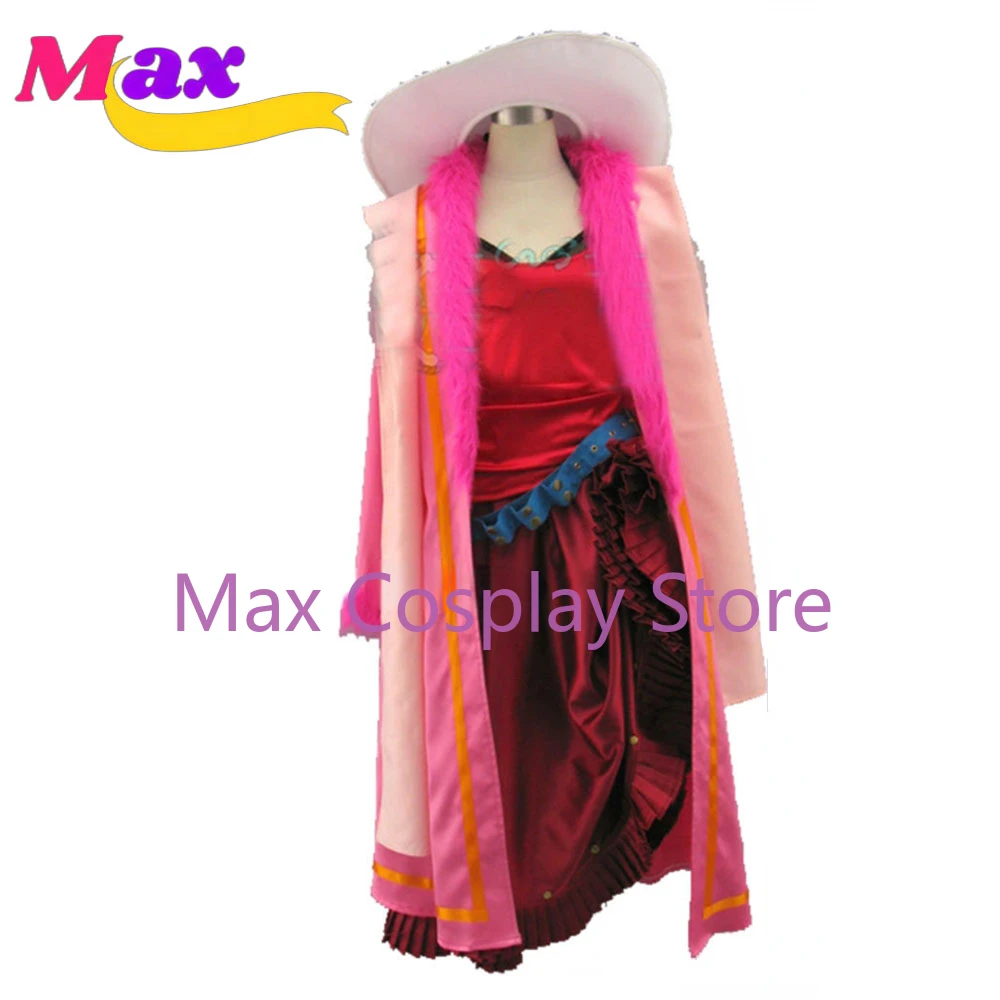 Max Anime Nefeltari Vivi Cosplay Costume Red Costume with Hat Custom size