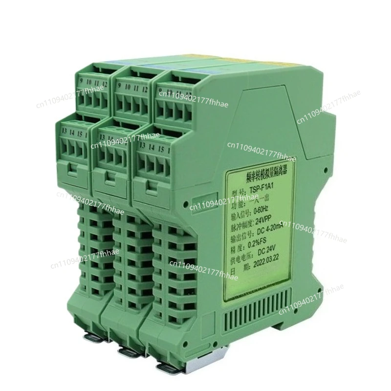 Pulse Frequency Signal Transmitter To Current Voltage 4-20mA Module AC Frequency Measurement Speed