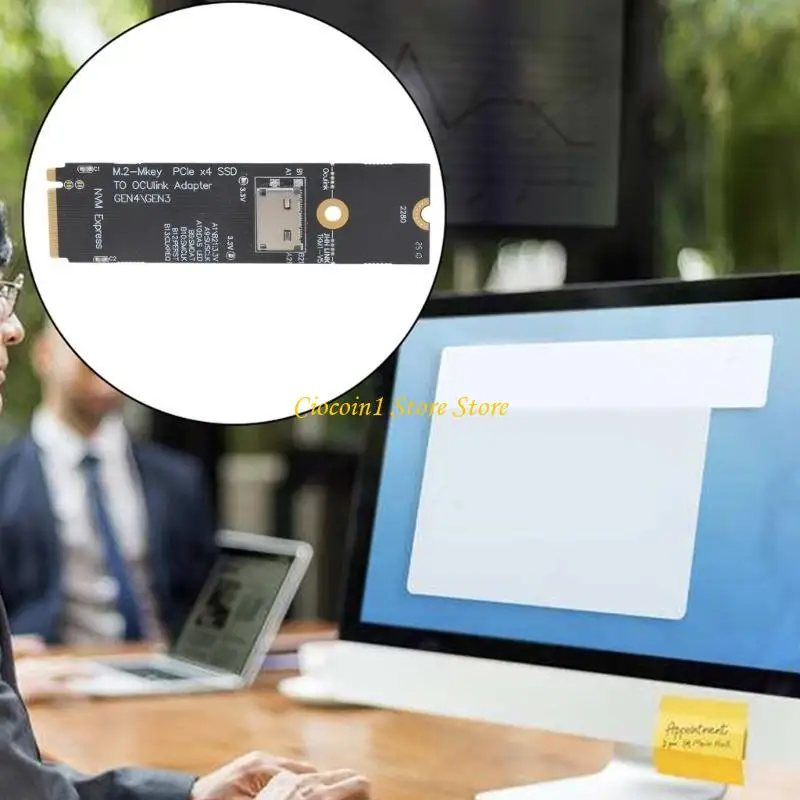 

A3PC 2,5-дюймовый NVME U.2 SSD-адаптер M.2 NVME M для 2,5-дюймового SSD-конвертера NVME U.2 (SFF 8639) Простая установка